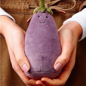 Jellycat Retired Vivacious Vegetable Aubergine - *Small*